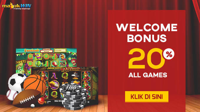 welcome bonus 20